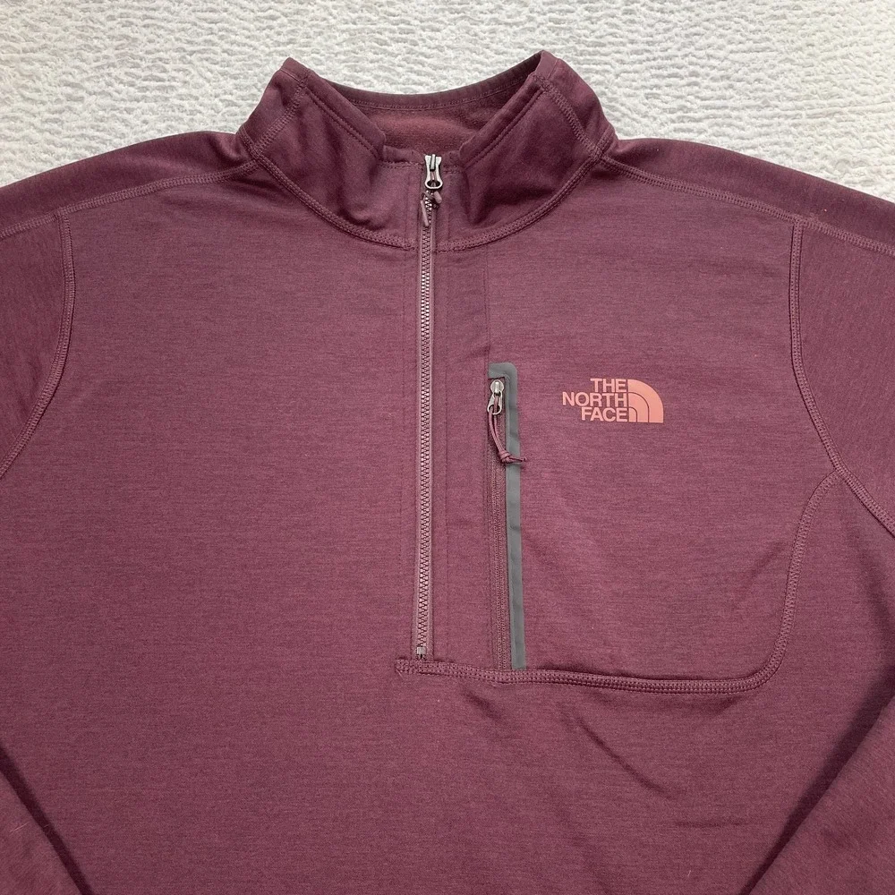 The North Face Jacket Men's Size‎ Large Half Zip Sweater Pullover 721509